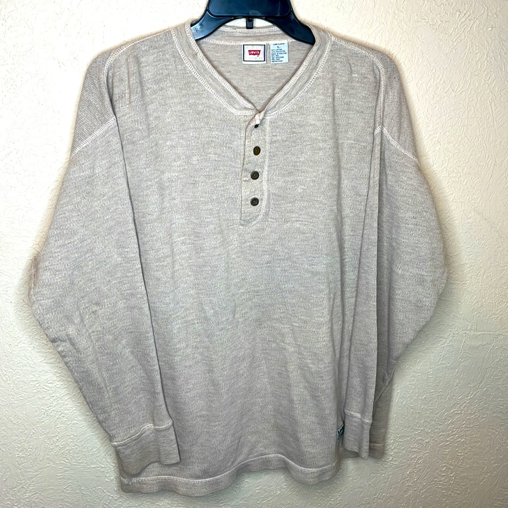 Levi’s Mens Knit Gray Shirt